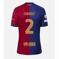 Maglie da calcio Barcelona Pau Cubarsi #2 Prima Maglia 2024-25 Manica Corta